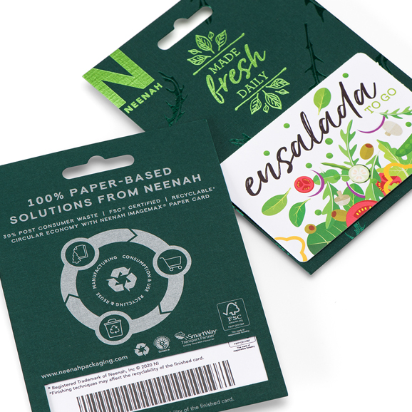 ImageMax Sustainable Paper Gift Cards