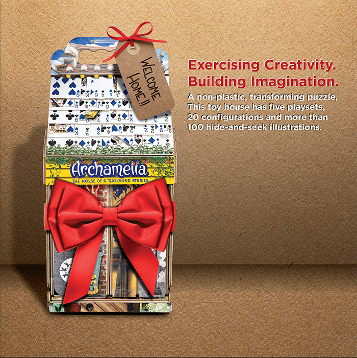 Archamelia Paper-Based Toy