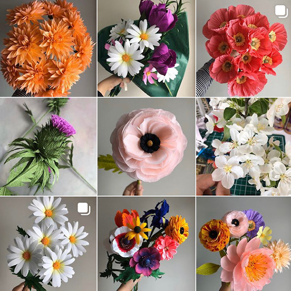 Revery Paper Flora Collage