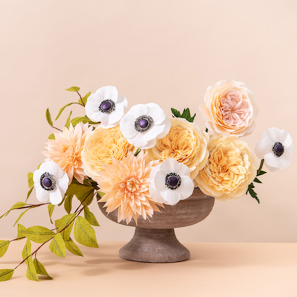 Beautiful Paper Floral Centerpiece by  Revery Paper Flora