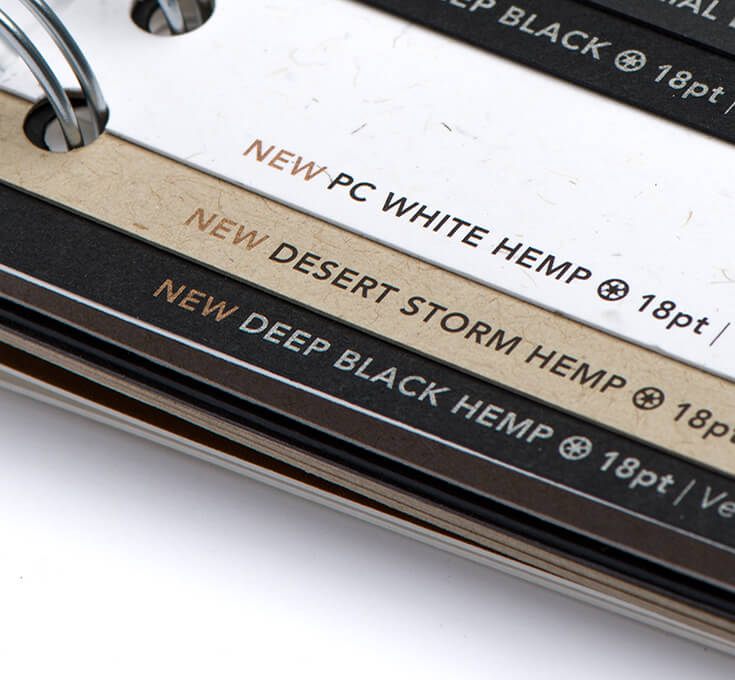 Neenah Hemp-Infused Papers