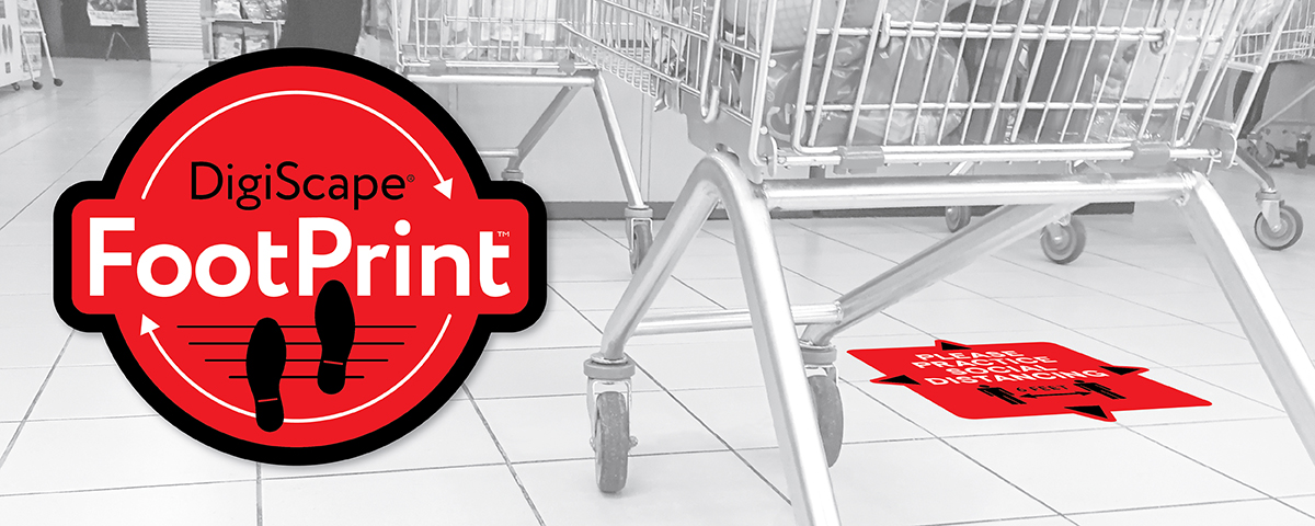 DIGISCAPE® FOOTPRINT™: Floor Signage Material by Neenah