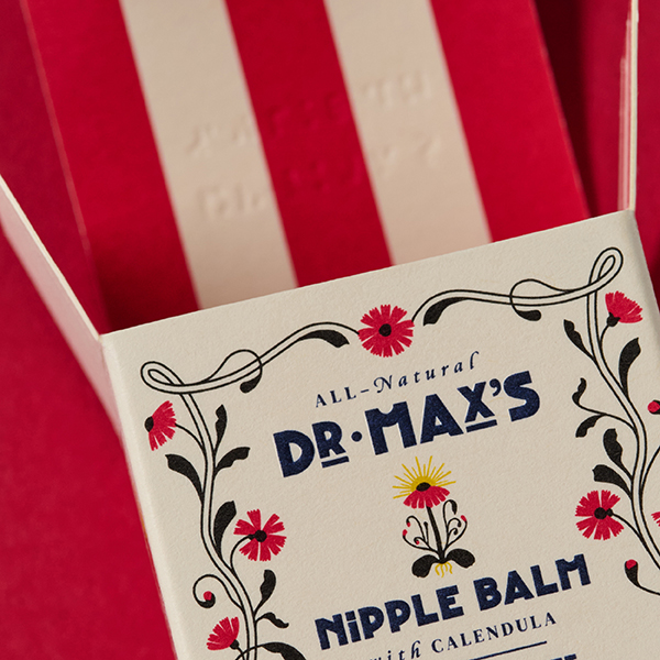 Dr. Max’s skincare packaging