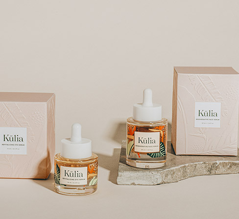Kulia Skincare Folding Board Boxes